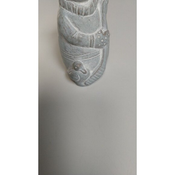 Vintage Isabel Bloom Snowman  Sculpture Signed and Dated 2000 - Picture 12 of 16